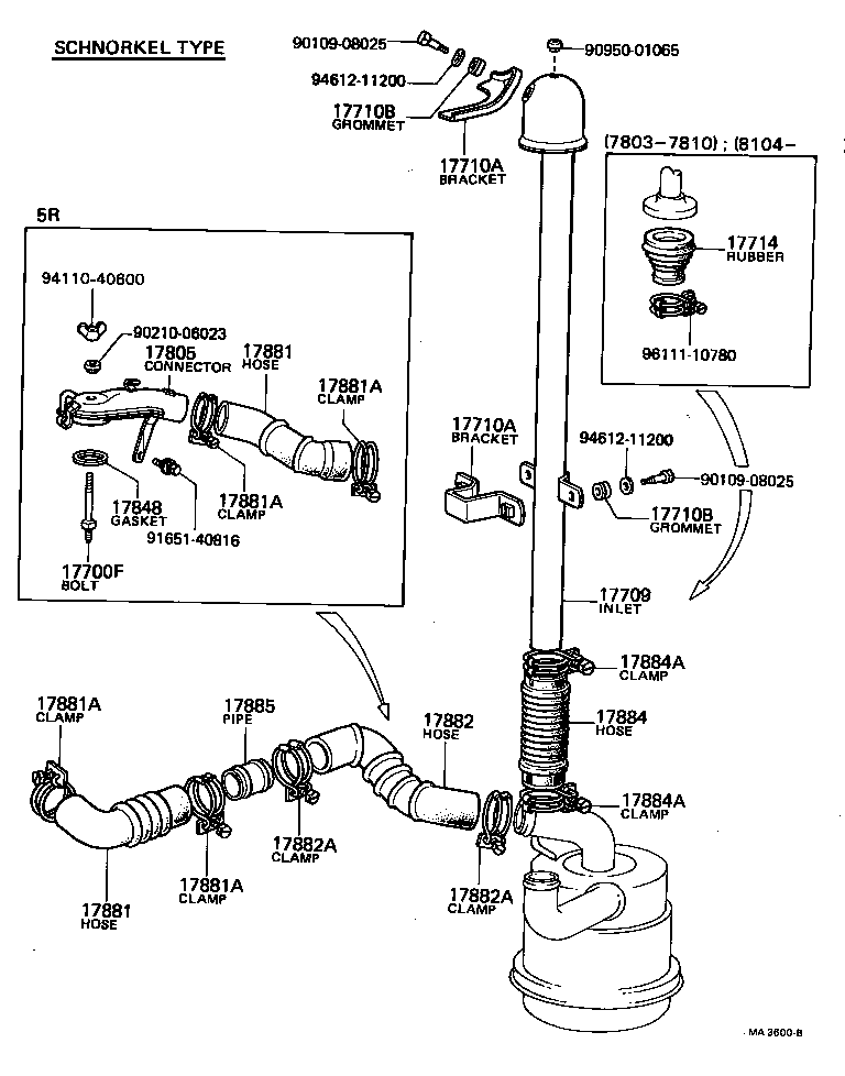 17700-56280 CLEANER ASSY, AIR product image