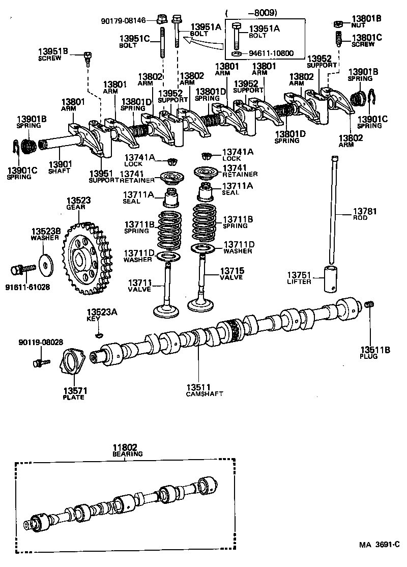 13715-48010 VALVE, EXHAUST product image