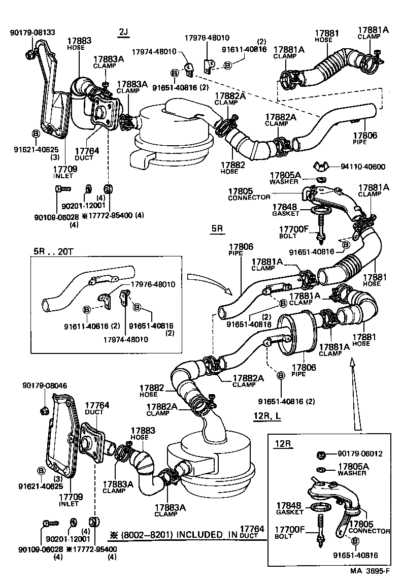 17705-44163 CAP SUB-ASSY, AIR CLEANER product image