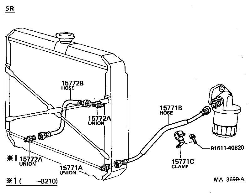 90404-13002 UNION(FOR OIL PIPE) product image
