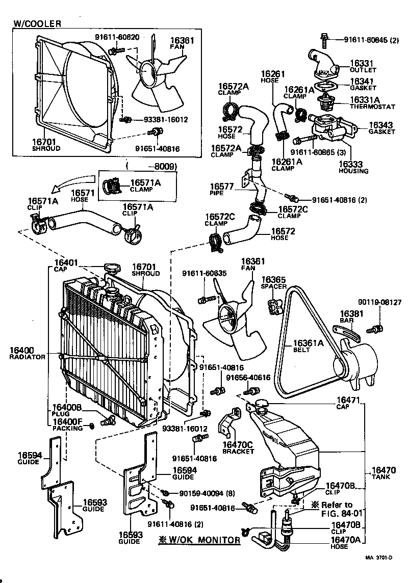 16361-56050 FAN product image