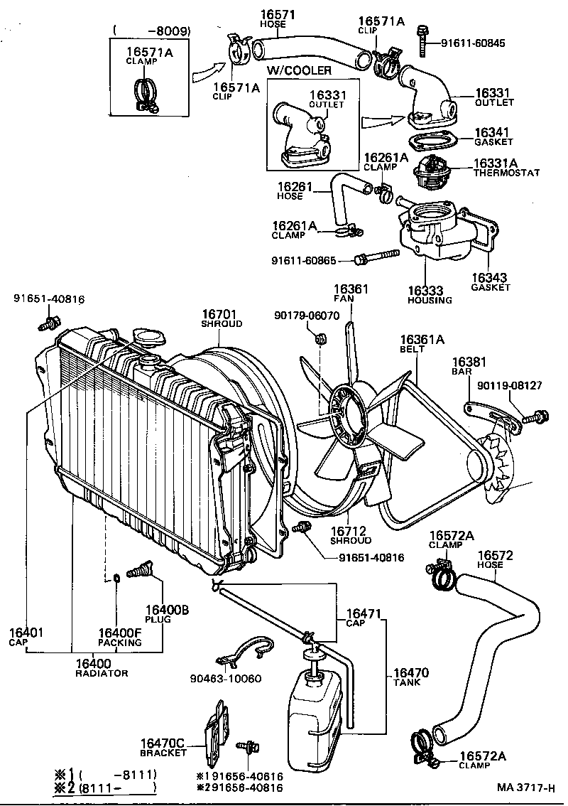 16331-44120 OUTLET, WATER product image