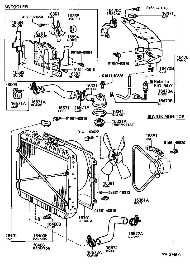 16361-56050 FAN product image