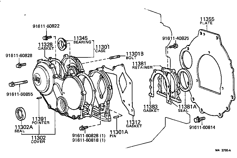 11345-48010 BEARING, INJECTION PUMP GEAR THRUST product image