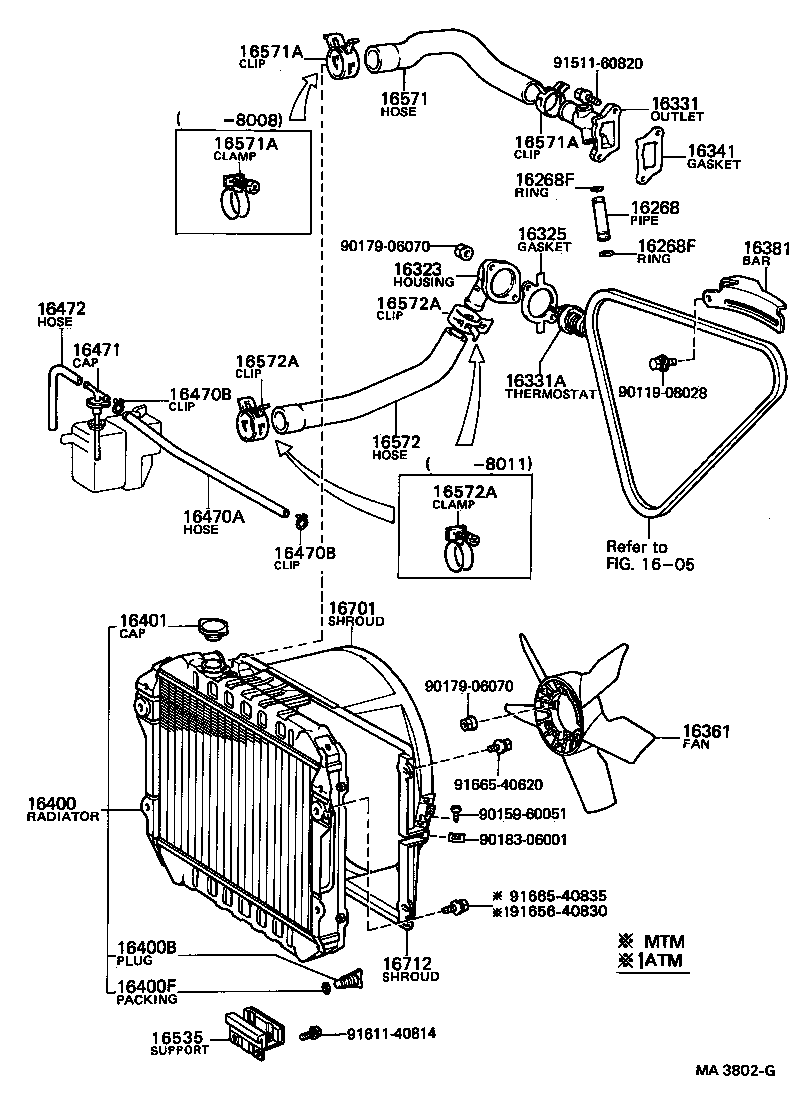 16331-27020 OUTLET, WATER product image