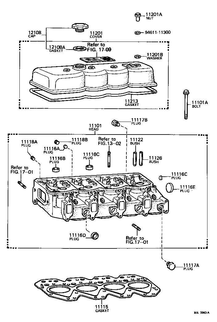 90404-16127 UNION(FOR CYLINDER HEAD) product image