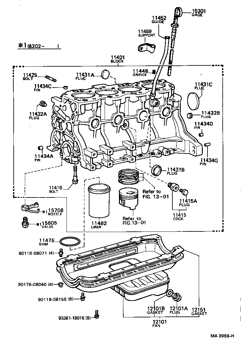 Toyota 12101-39235 PAN SUB-ASSY, OIL