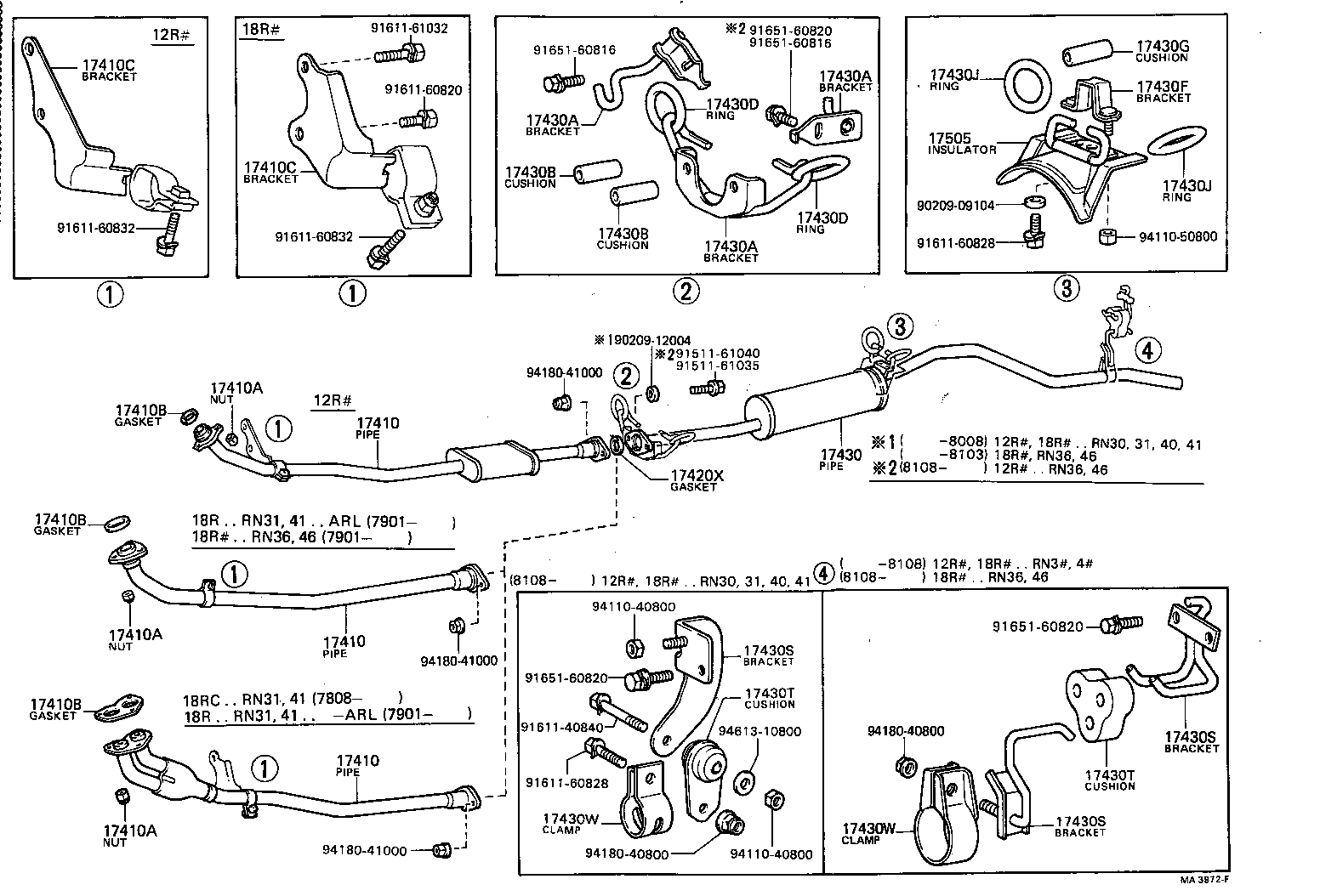 17430-31330 PIPE ASSY, EXHAUST, TAIL product image