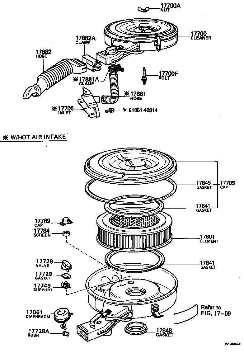 17061-31010 DIAPHRAGM SUB-ASSY product image