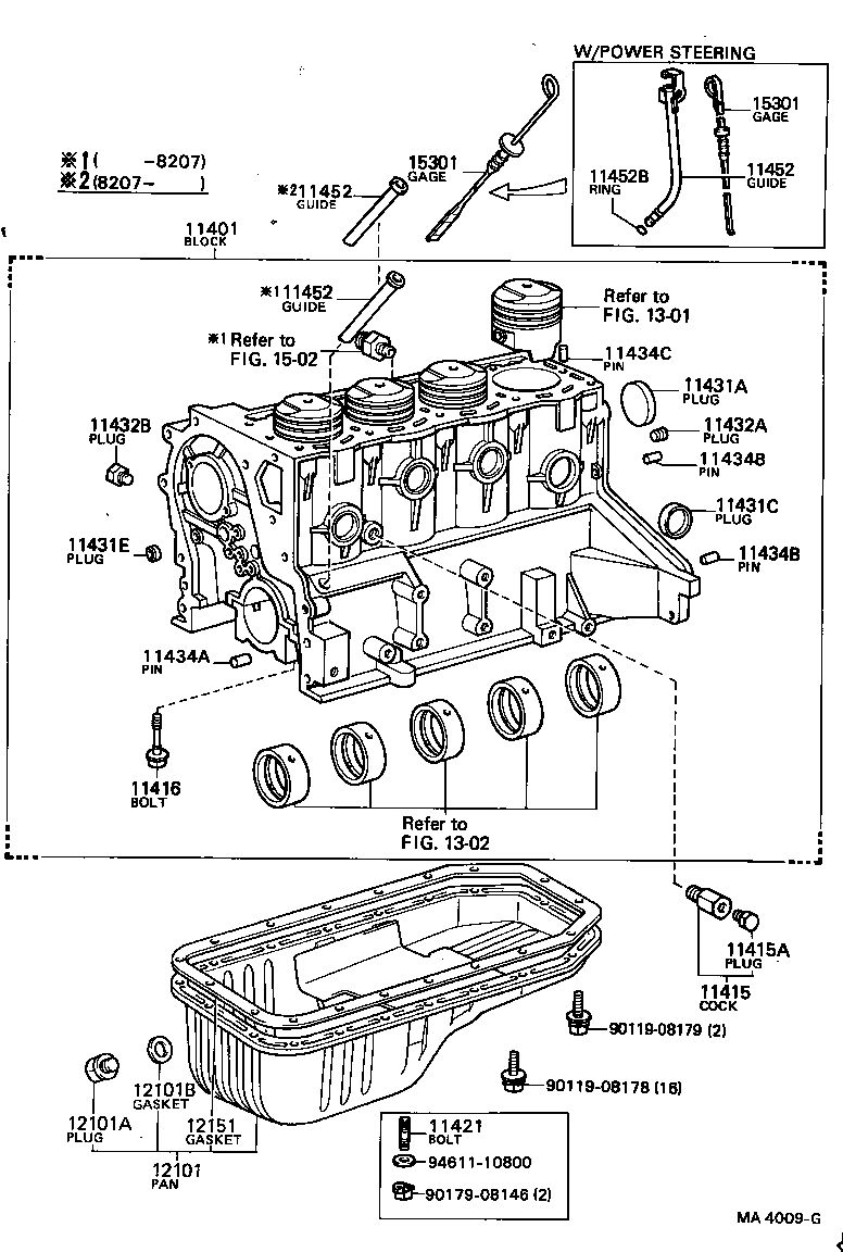 11495-13010 COVER, CYLINDER BLOCK SIDE, NO.2 product image