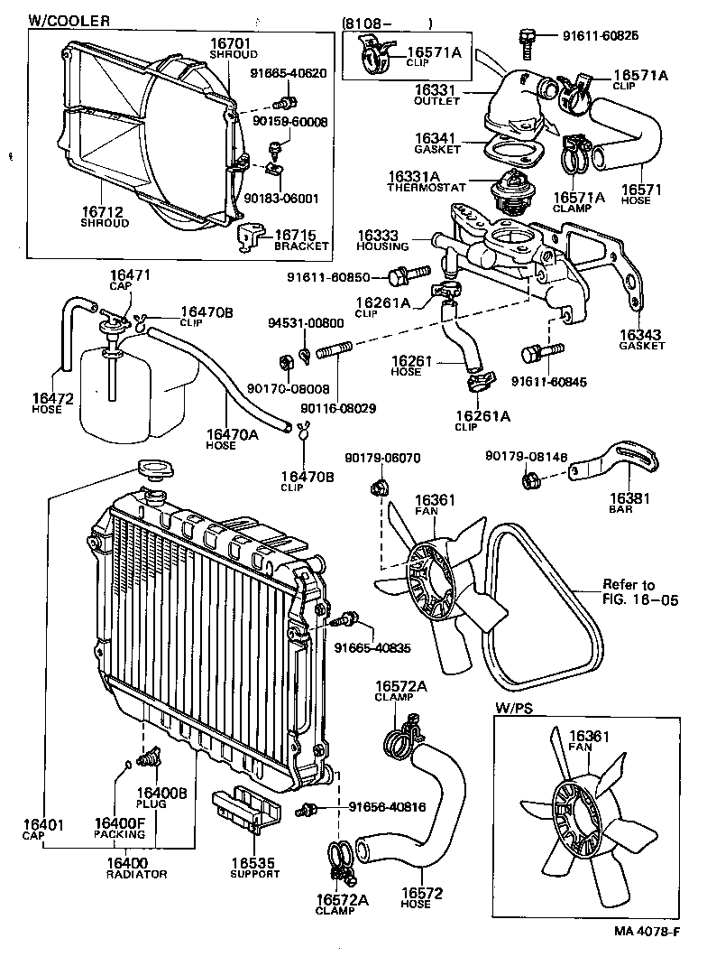 16331-27020 OUTLET, WATER product image