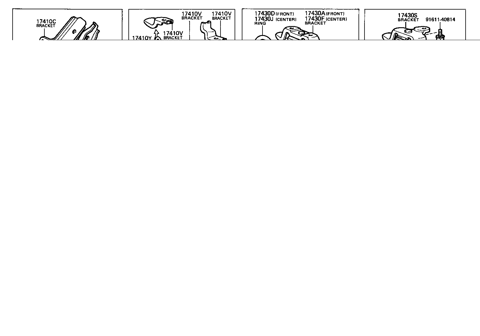 17430-28050 PIPE ASSY, EXHAUST, TAIL product image