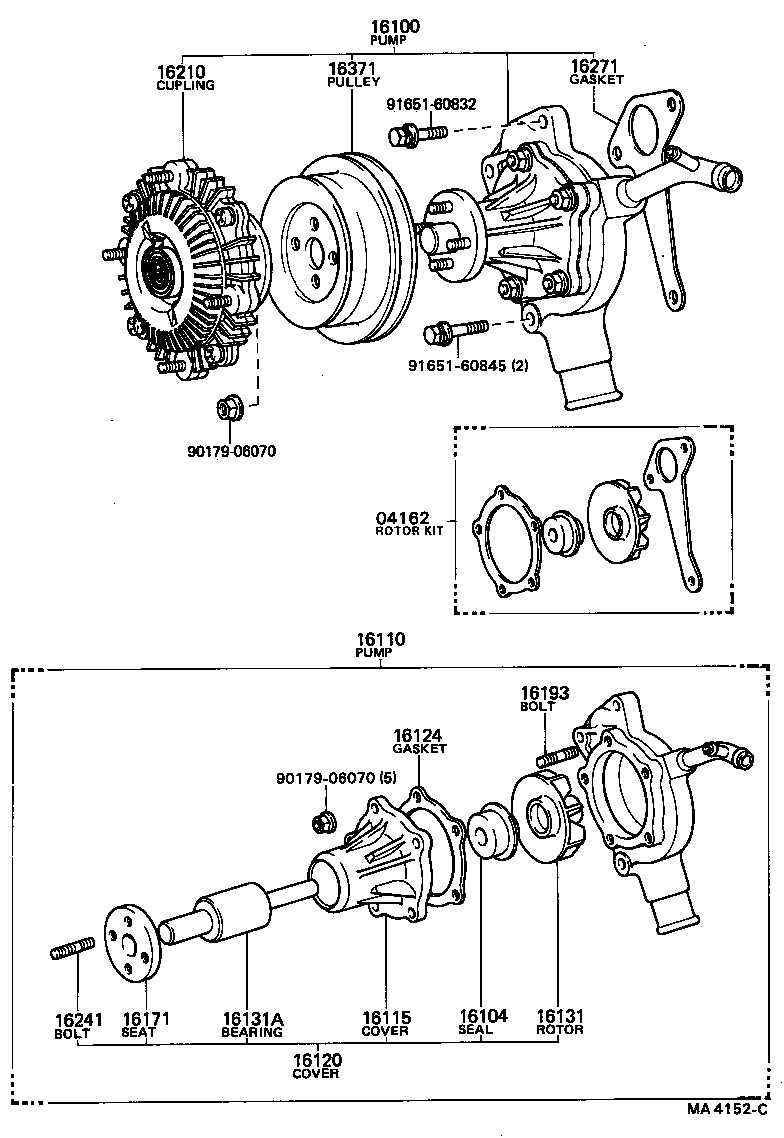 16210-54110 COUPLING ASSY, FLUID product image