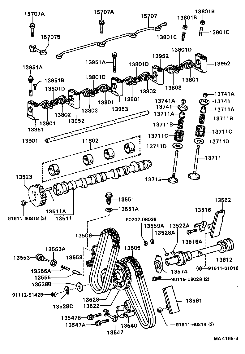 13523-34010 GEAR OR SPROCKET, CAMSHAFT TIMING product image