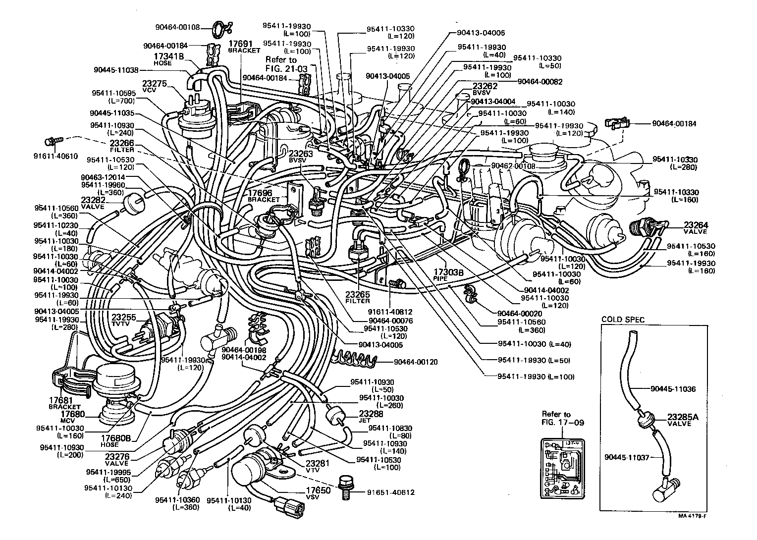17680-18030 VALVE ASSY, MIXTURE CONTROL product image