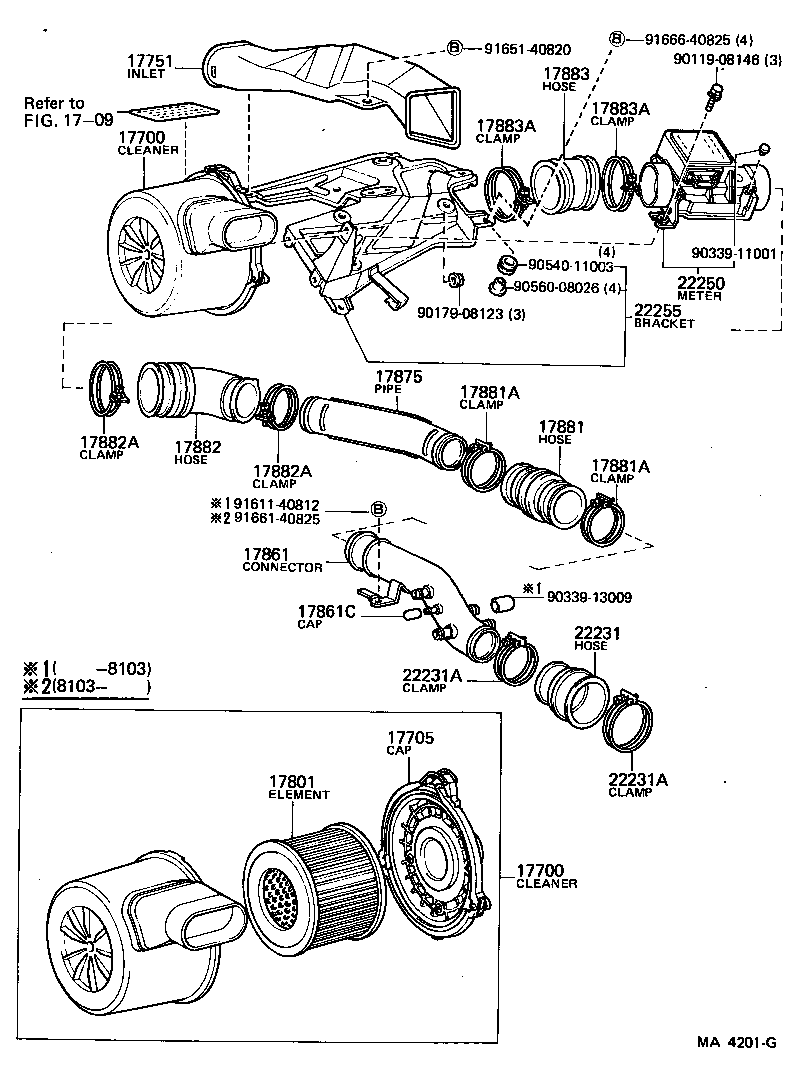 17841-54010 GASKET, FILTER ELEMENT product image