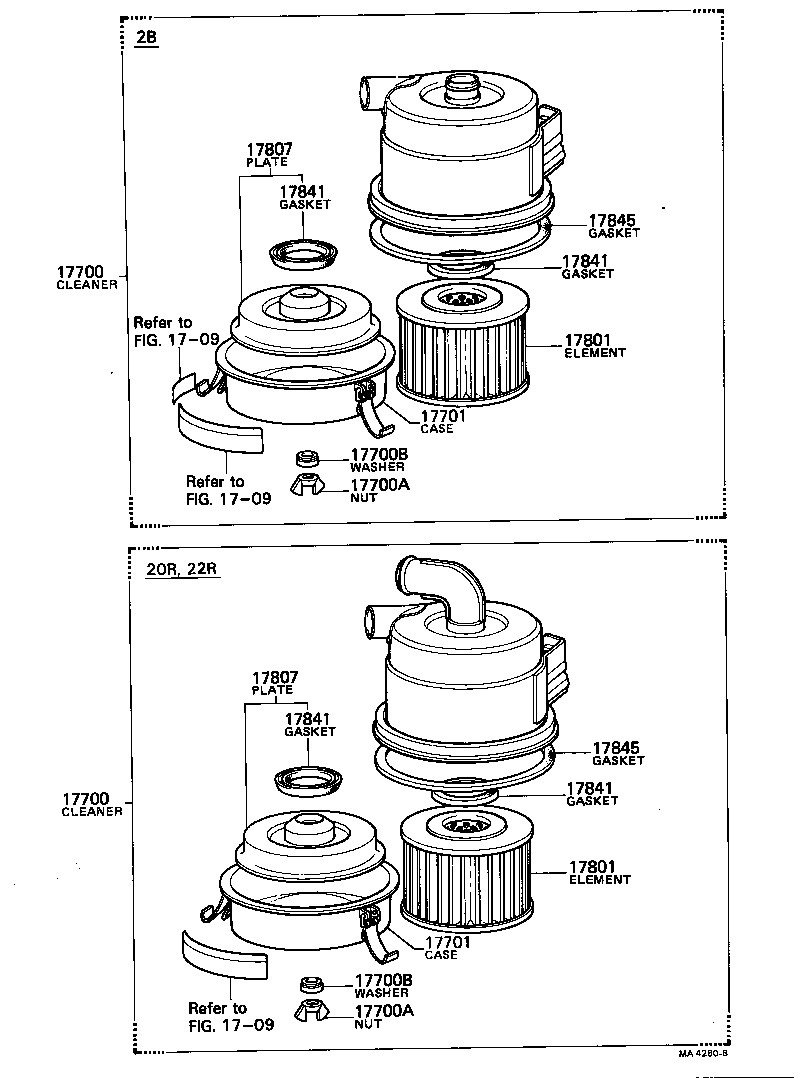 17883-38010 HOSE, AIR CLEANER, NO.3 product image
