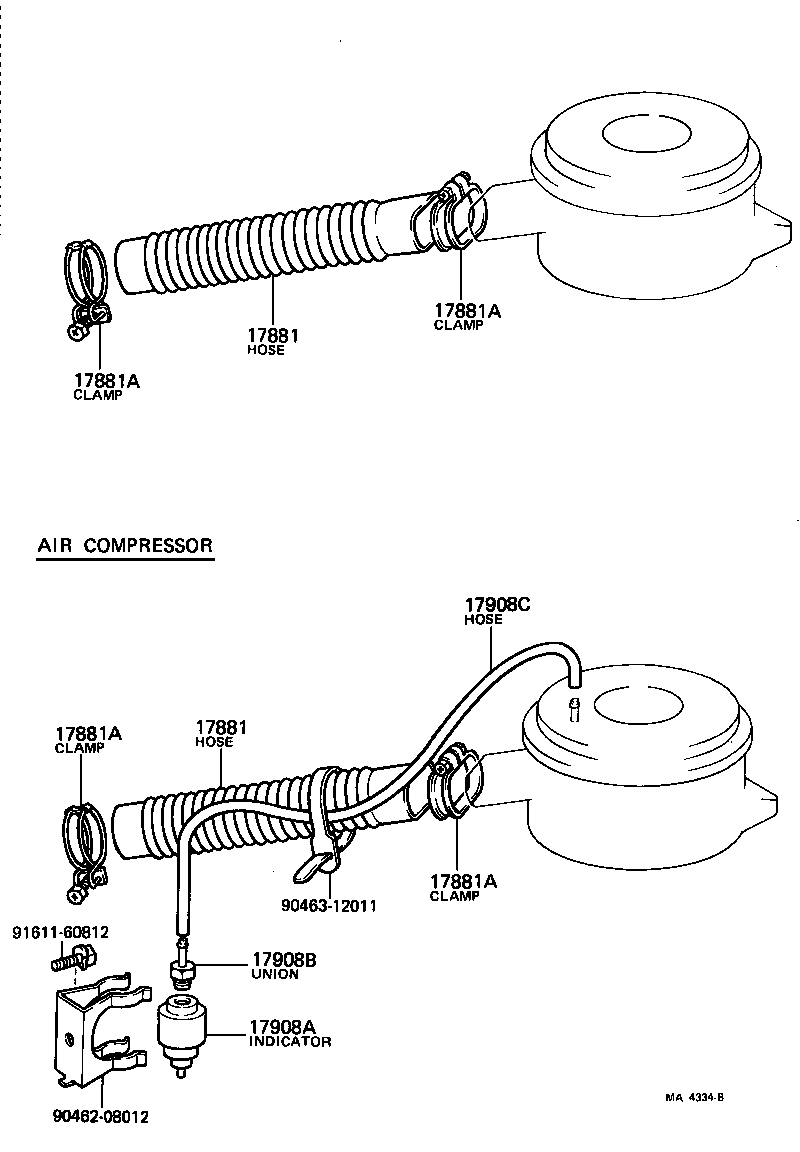 17705-60041 CAP SUB-ASSY, AIR CLEANER product image