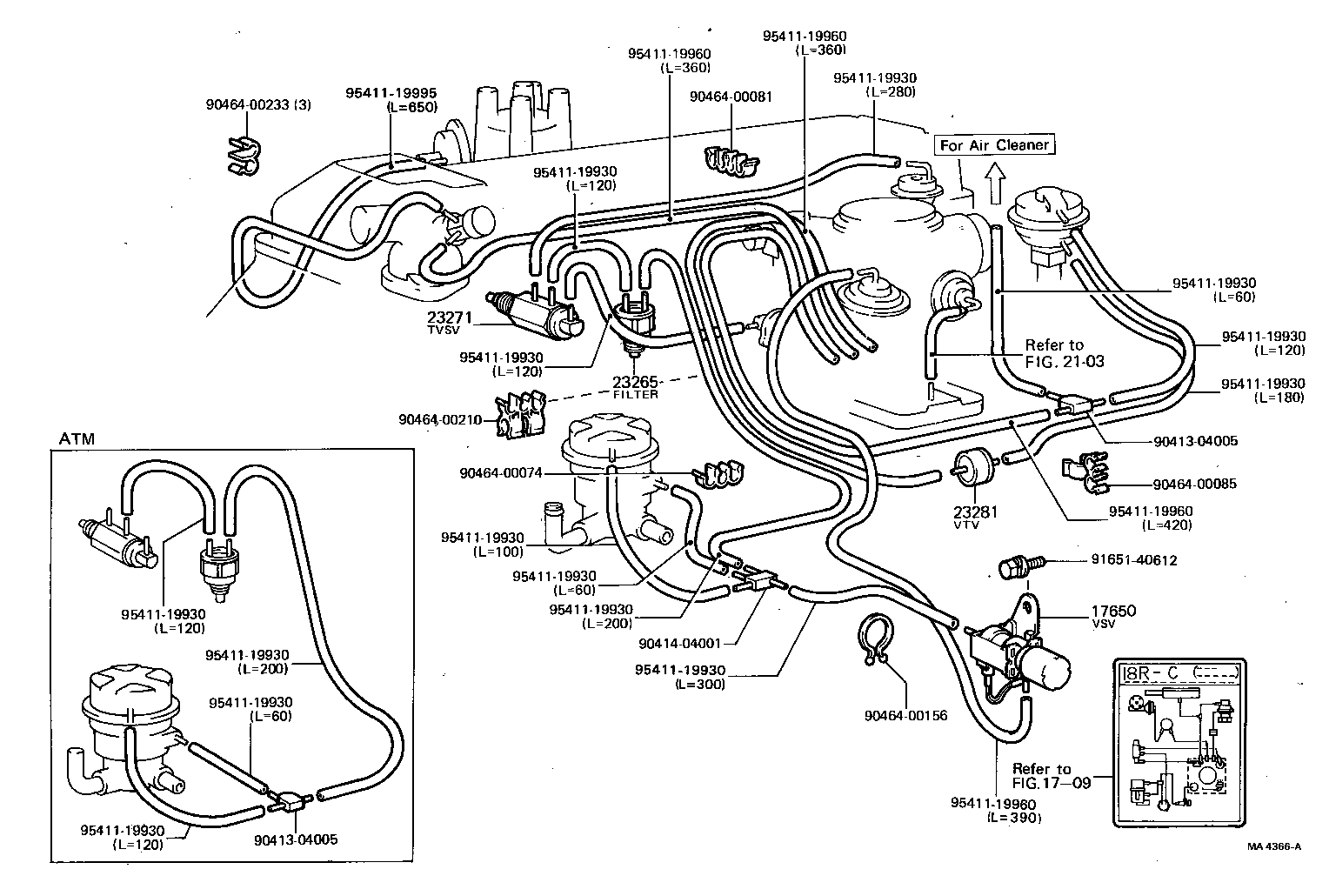 25709-38010 VALVE SUB-ASSY, HIGH ALTITUDE COMPENSATOR product image