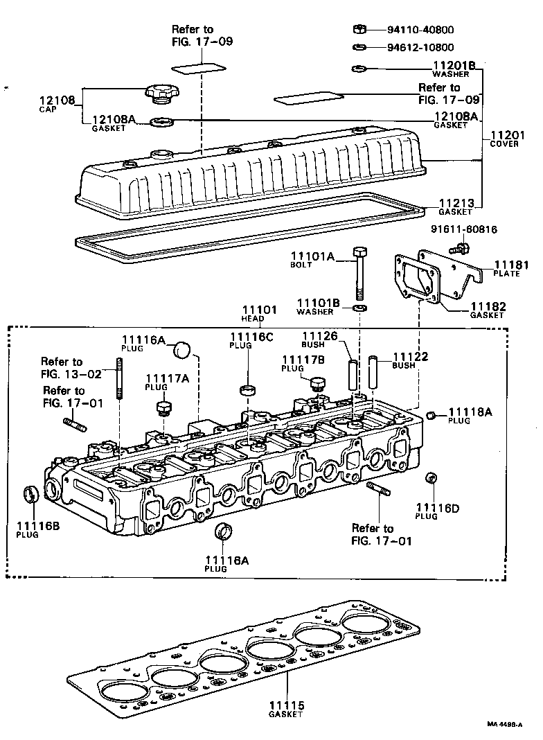 90404-16127 UNION(FOR CYLINDER HEAD) product image