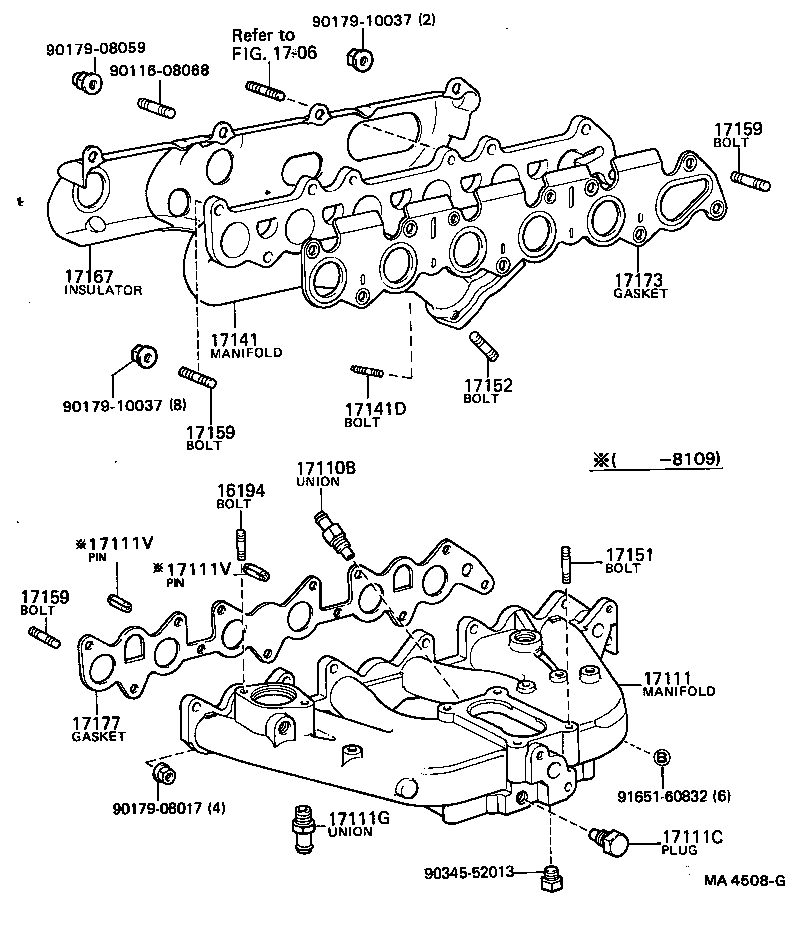 15407-54010 PIPE SUB-ASSY, TURBO OIL INLET product image
