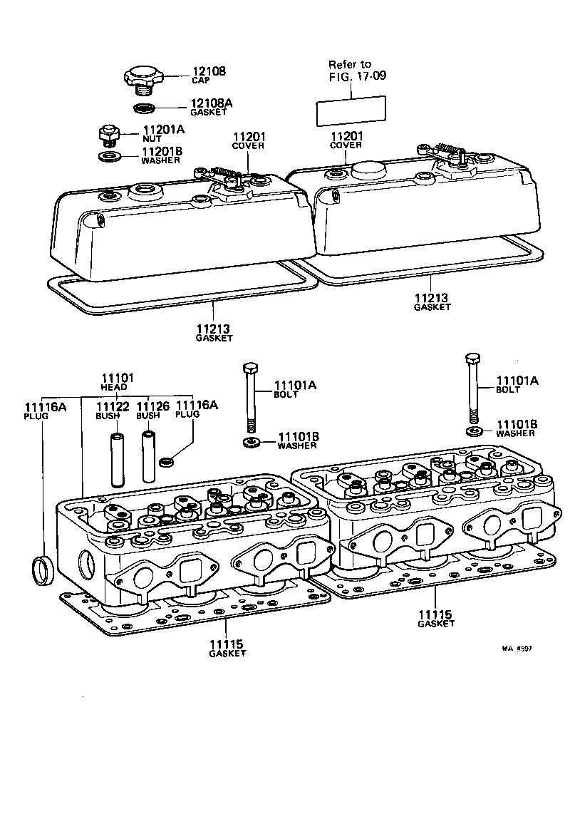 11202-77120 COVER SUB-ASSY, CYLINDER HEAD product image