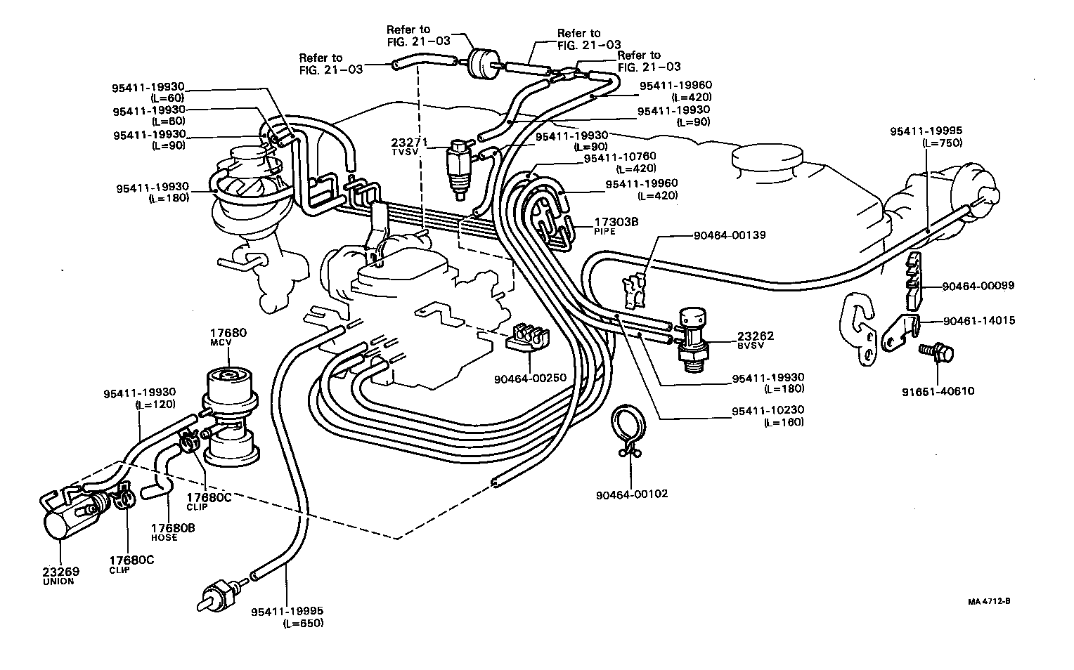 90404-54020 UNION(FOR GAS FILTER) product image