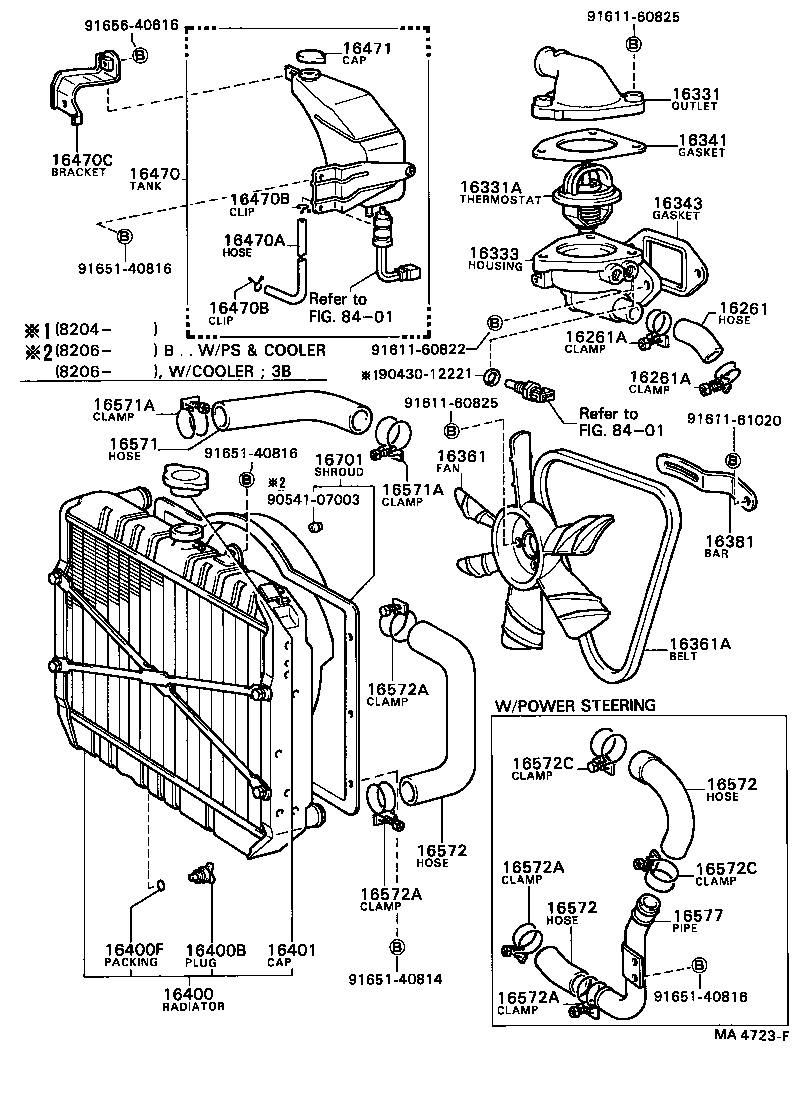 16333-56020 HOUSING, WATER OUTLET product image