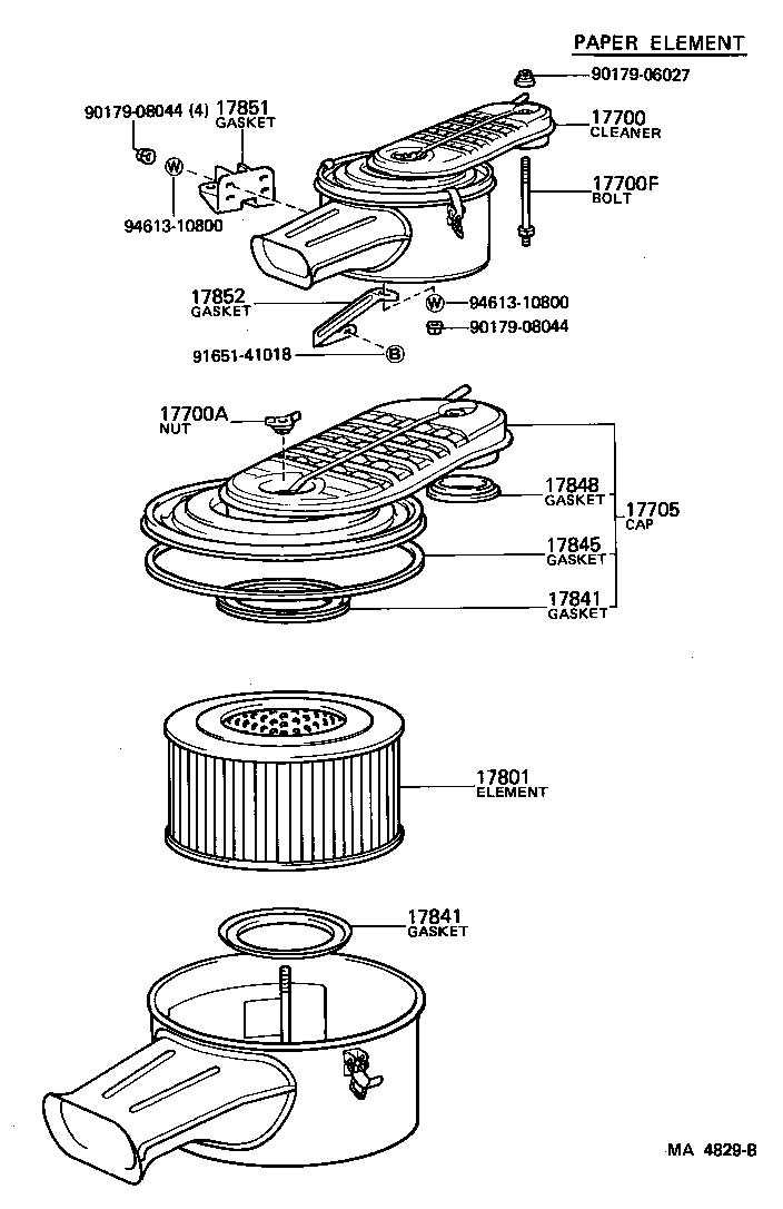 53208-90A00 DUCT, COOL AIR INTAKE, NO.2 product image