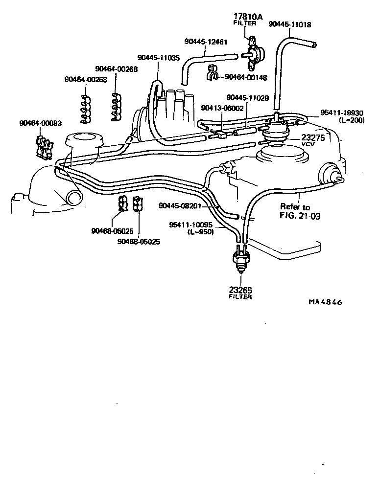 25709-61010 VALVE SUB-ASSY, HIGH ALTITUDE COMPENSATOR product image