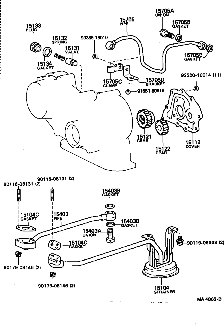 15110-78010 PUMP ASSY, OIL product image