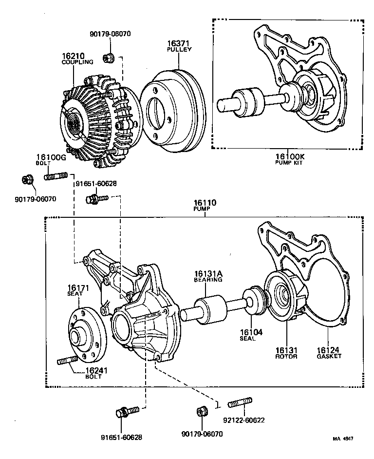 90345-54005 PLUG, W/HEAD TAPER SCREW product image