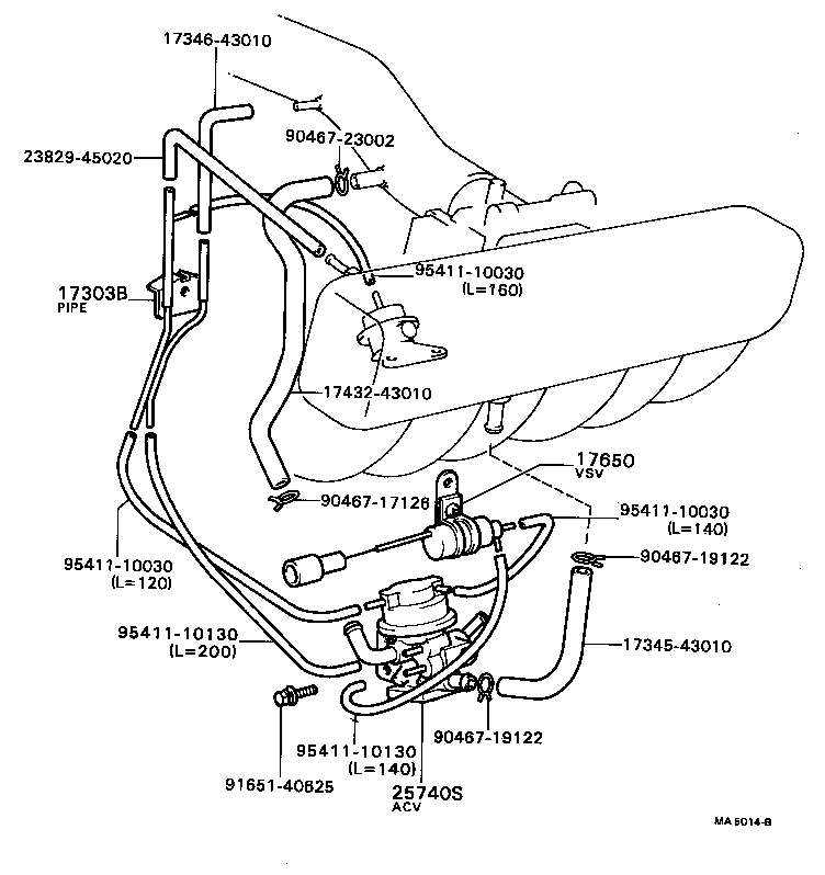 21908-18010 ACTUATOR SUB-ASSY, IDLE-UP product image