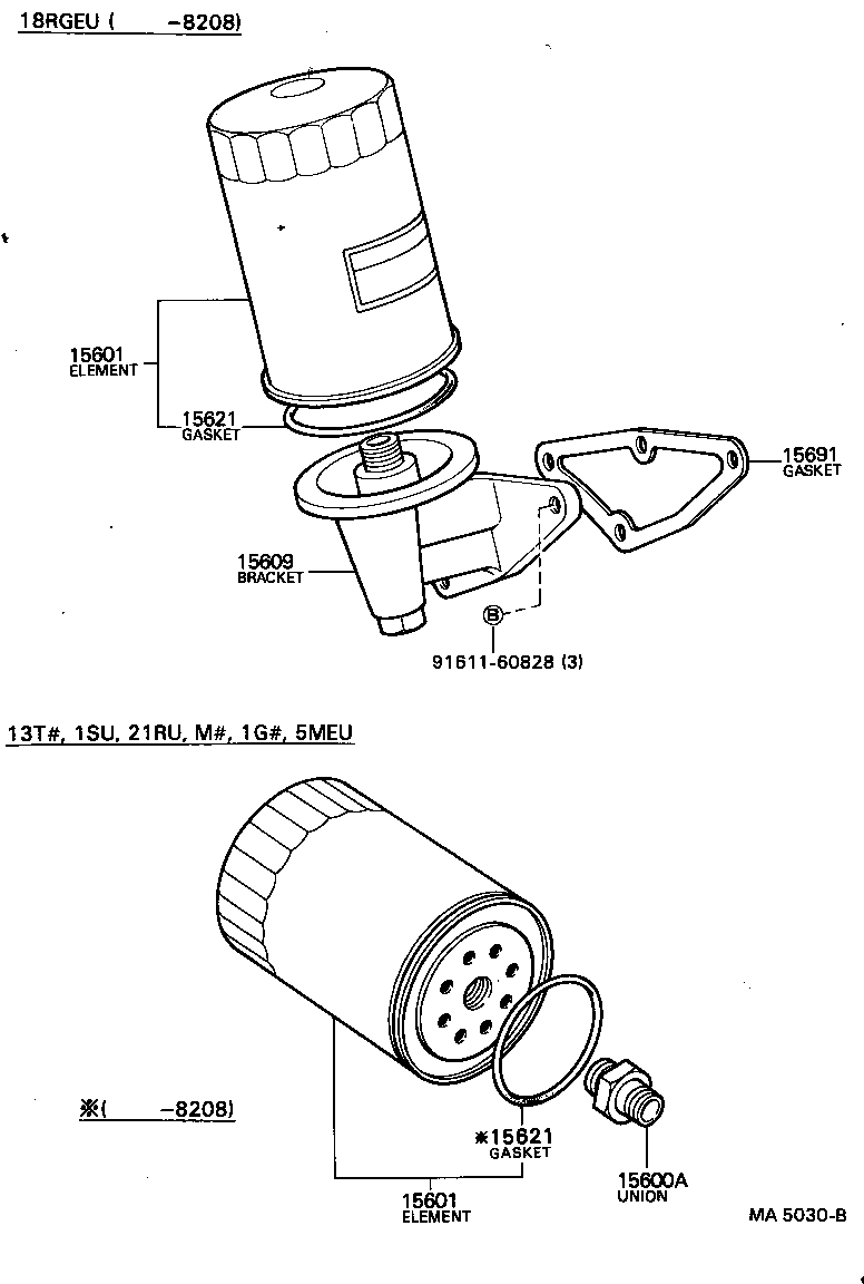 15609-54030 BRACKET SUB-ASSY, OIL FILTER product image