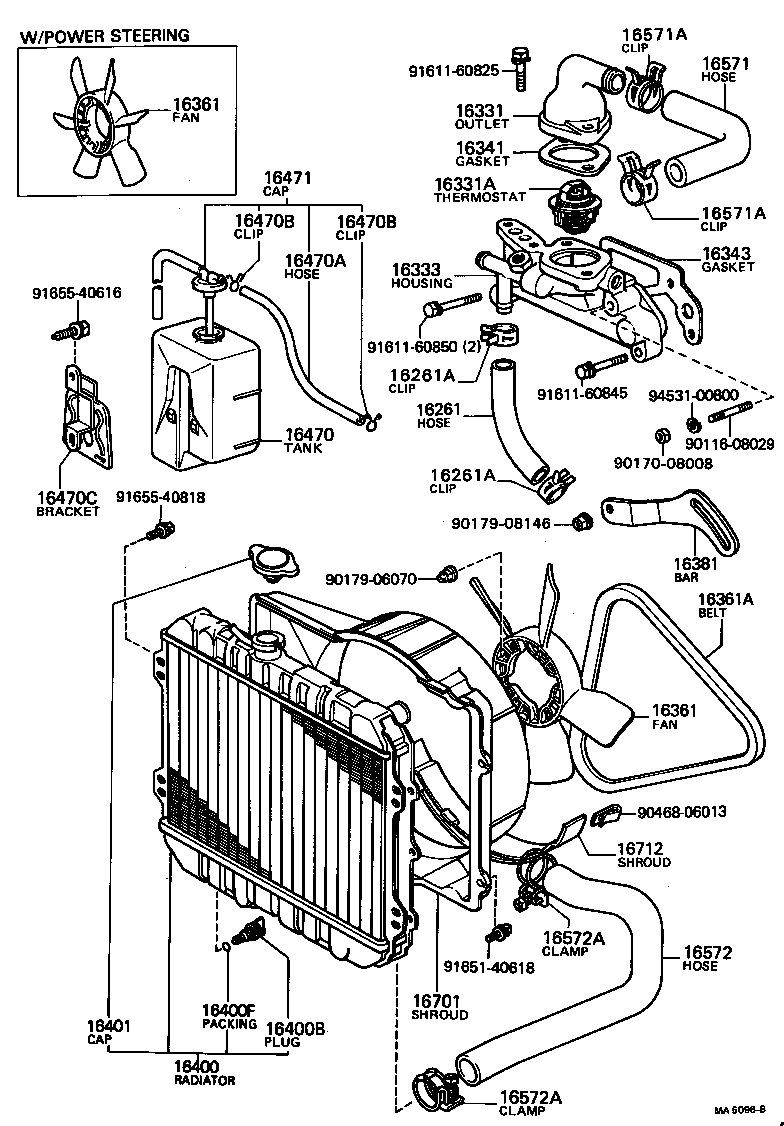 99322-00900 BELT, V (COOLER COMPRESSOR TO CRANKSHAFT PULLEY), NO.1 product image