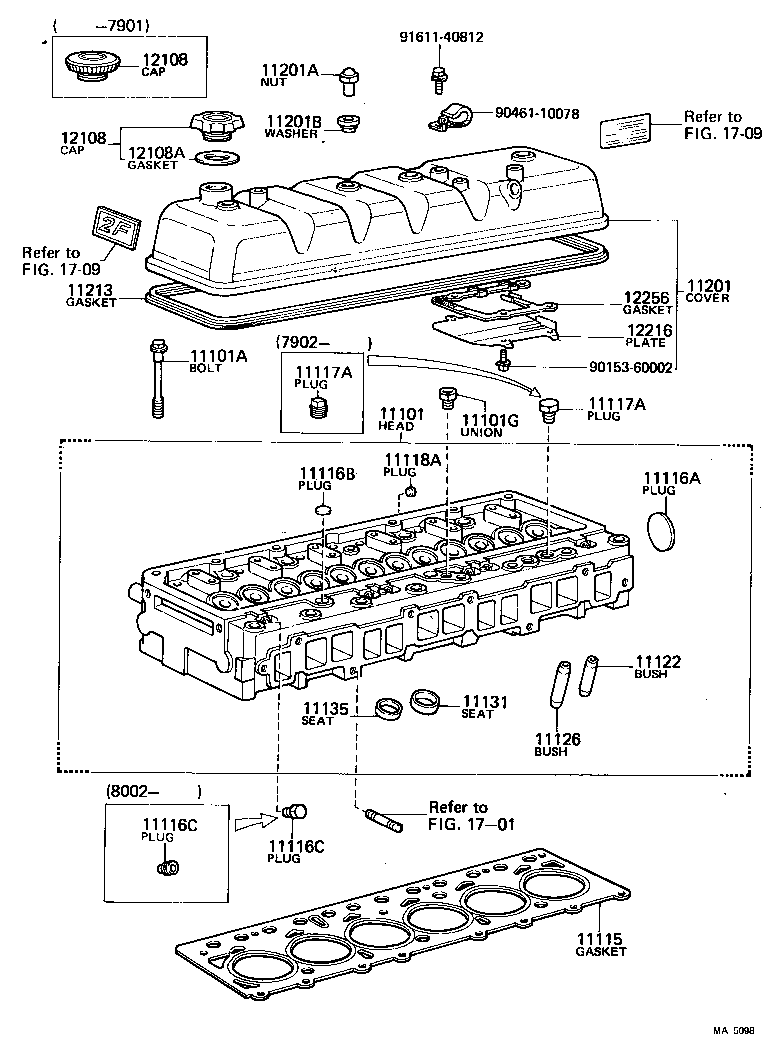 90404-16127 UNION(FOR CYLINDER HEAD) product image