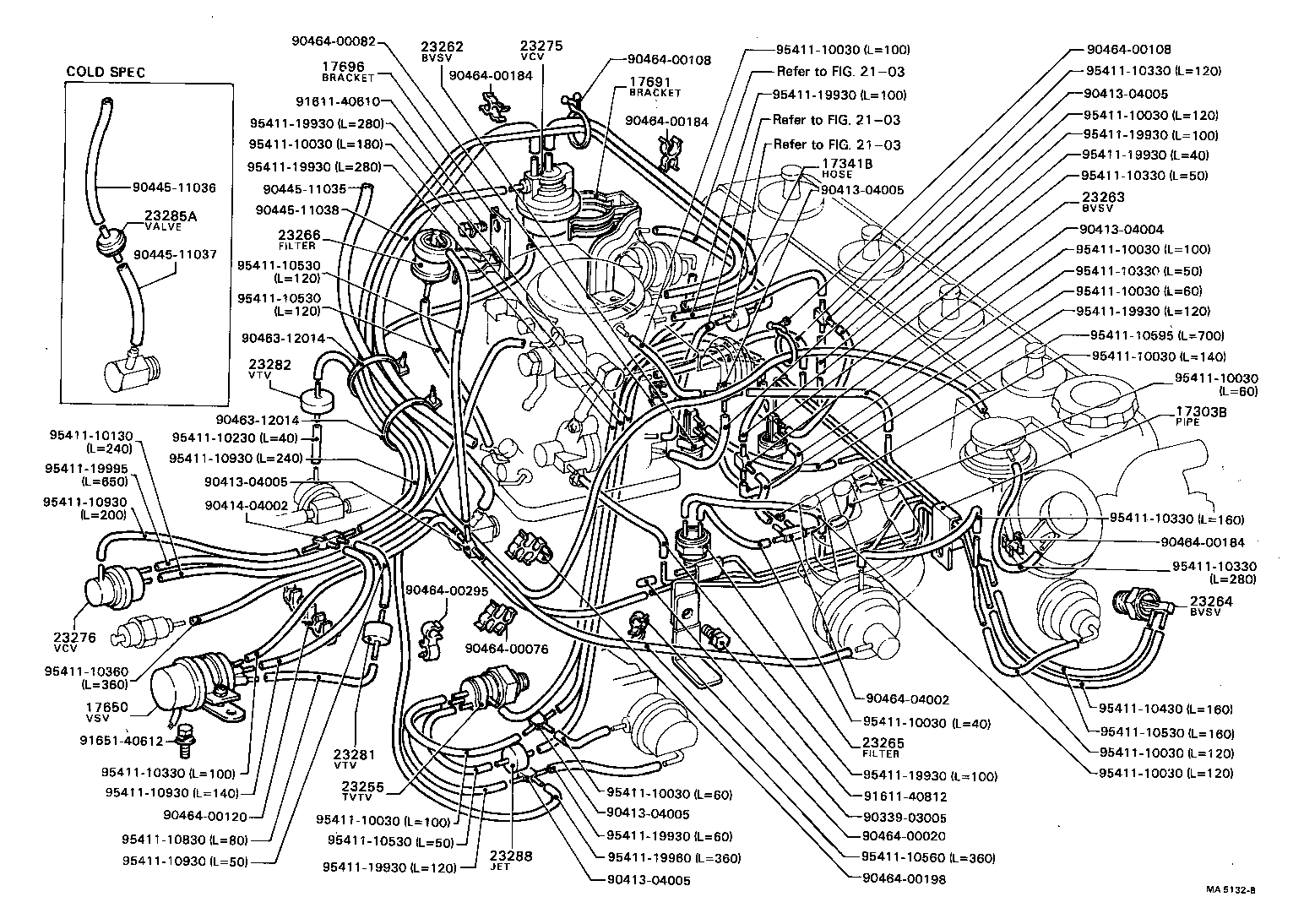 17680-18030 VALVE ASSY, MIXTURE CONTROL product image