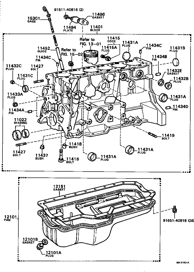 Toyota 12101-49295 PAN SUB-ASSY, OIL