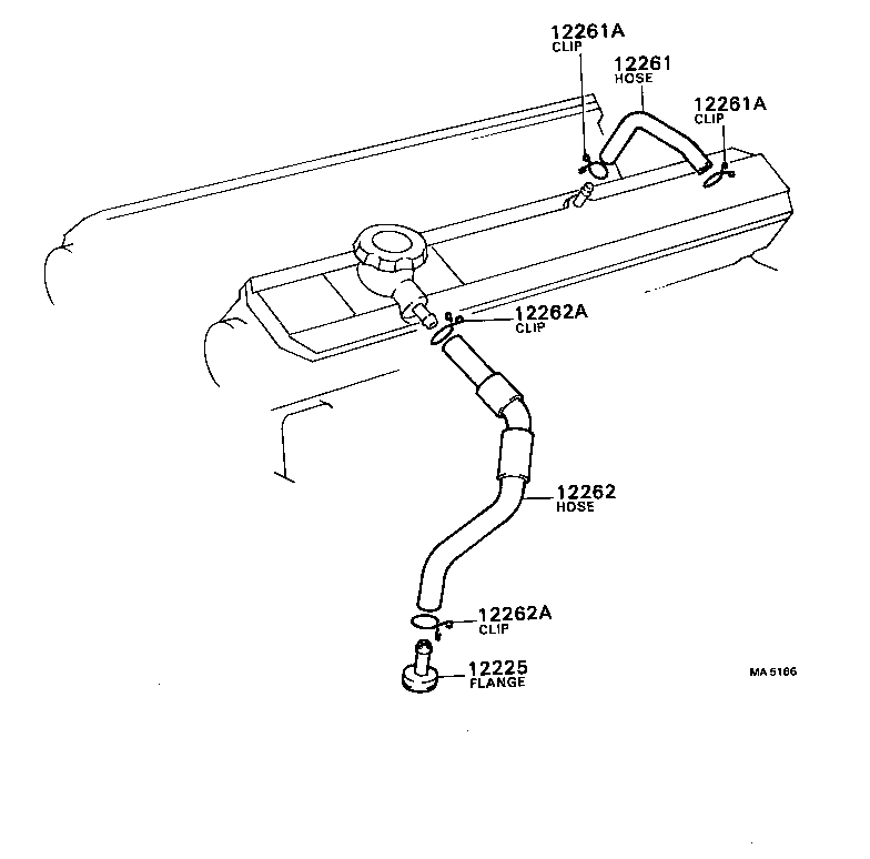 12204-35010 VALVE SUB-ASSY, VENTILATION product image