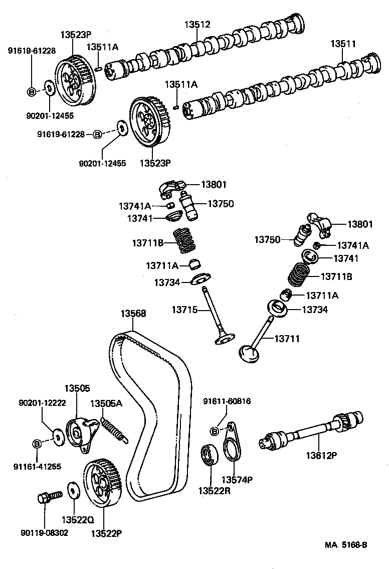 13501-70040 CAMSHAFT product image