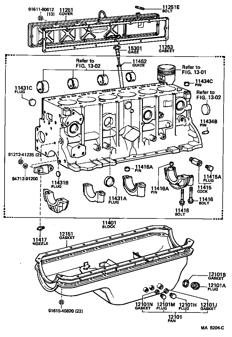 07041-11634 PAN SUB-ASSY, OIL product image