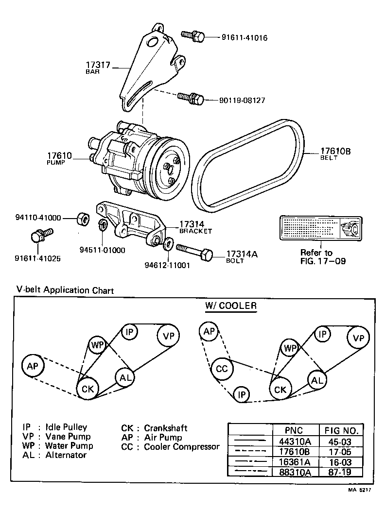 90101-10088 BOLT, HEXAGON(FOR AIR PUMP BRACKET SETTING) product image