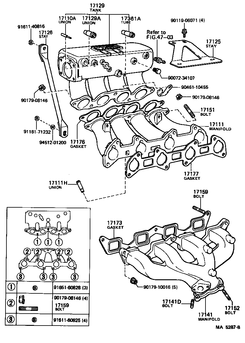 17111-72011 MANIFOLD, INTAKE product image