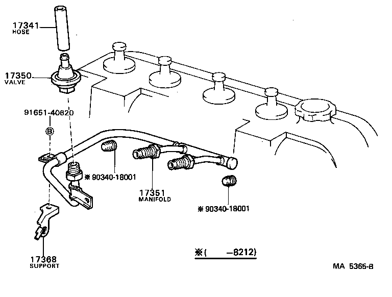 25720-63010 VALVE ASSY, ELECTRIC AIR CONTROL product image