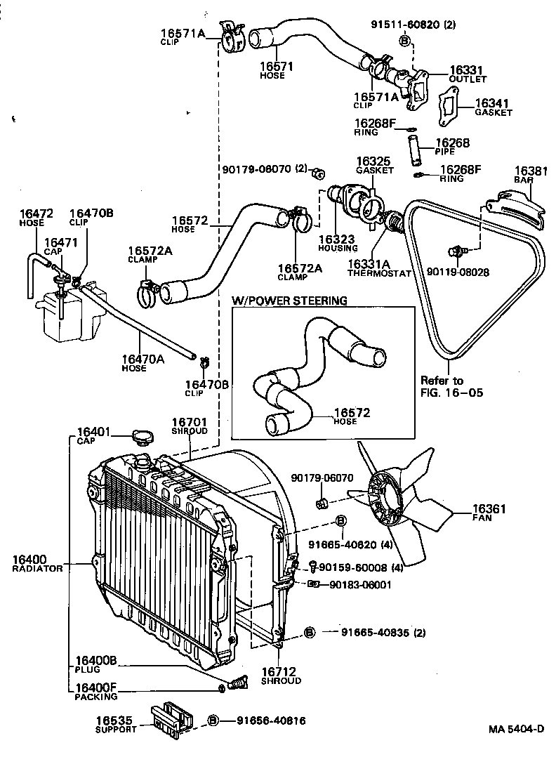 16331-27020 OUTLET, WATER product image
