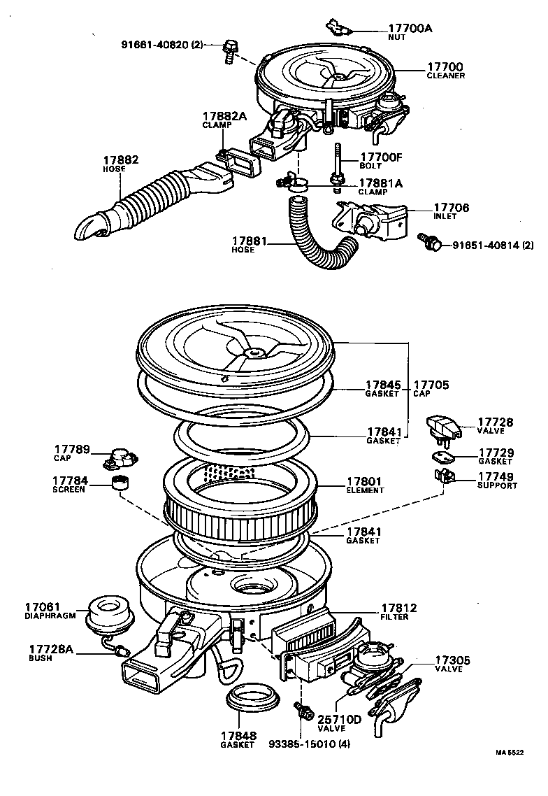 17061-31010 DIAPHRAGM SUB-ASSY product image