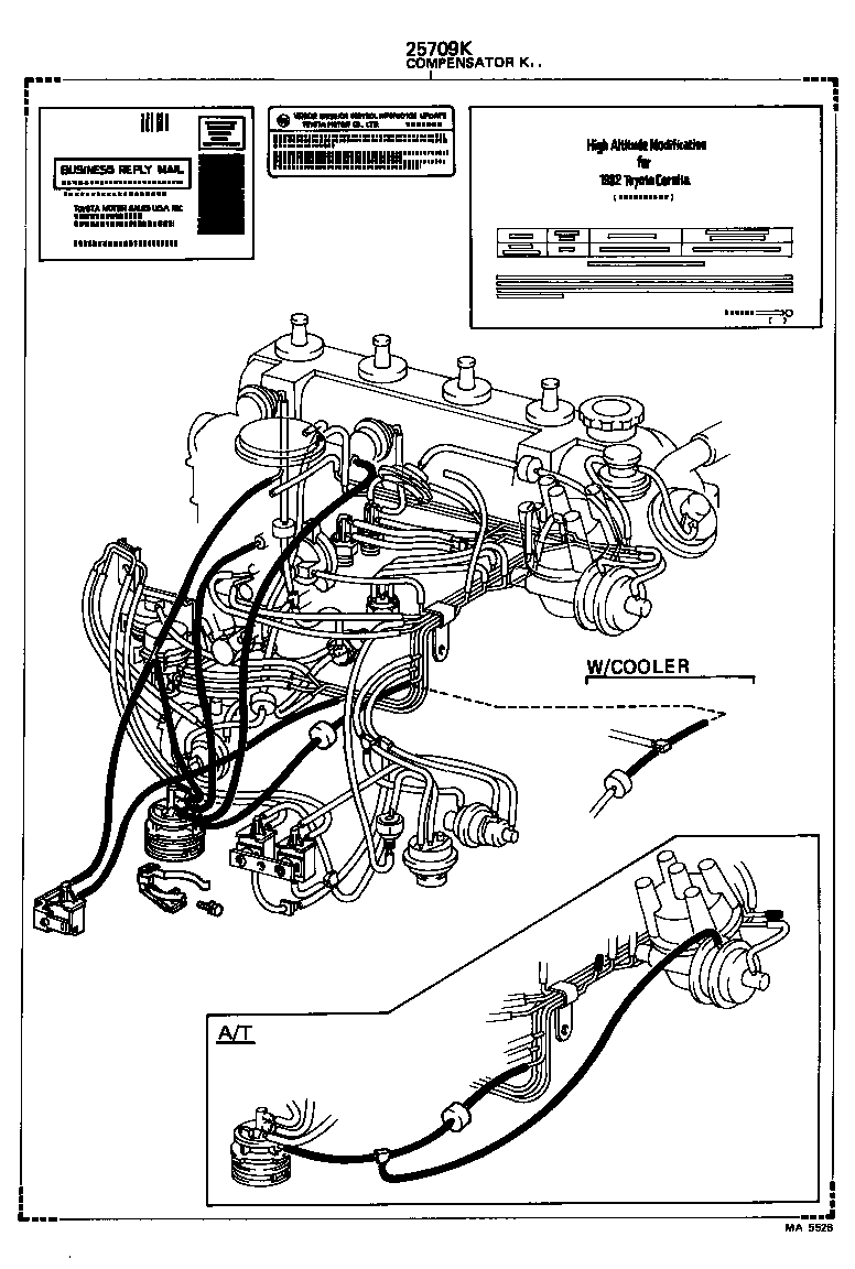 04215-28020 COMPENSATOR KIT, HIGH ALTITUDE product image