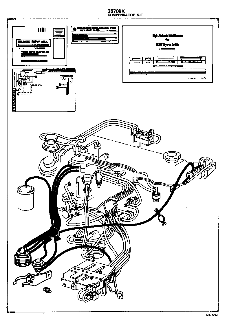 17303-35131 PIPE SUB-ASSY, AIR, NO.1 product image