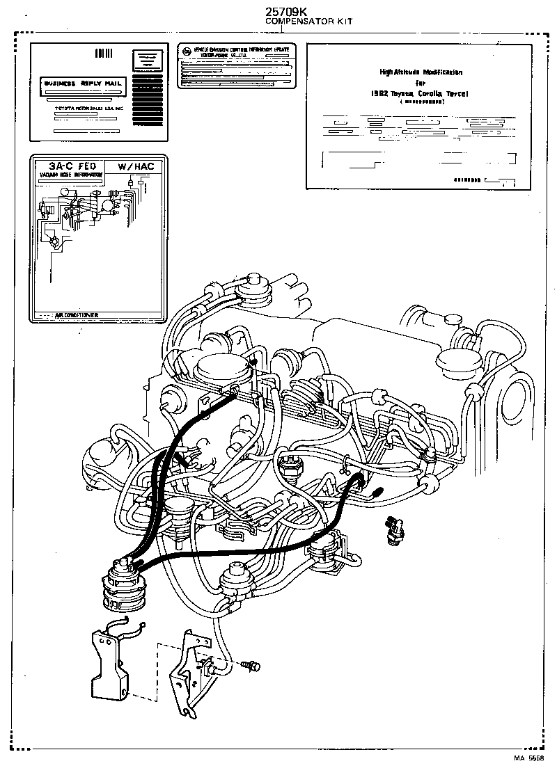 04215-15010 COMPENSATOR KIT, HIGH ALTITUDE product image