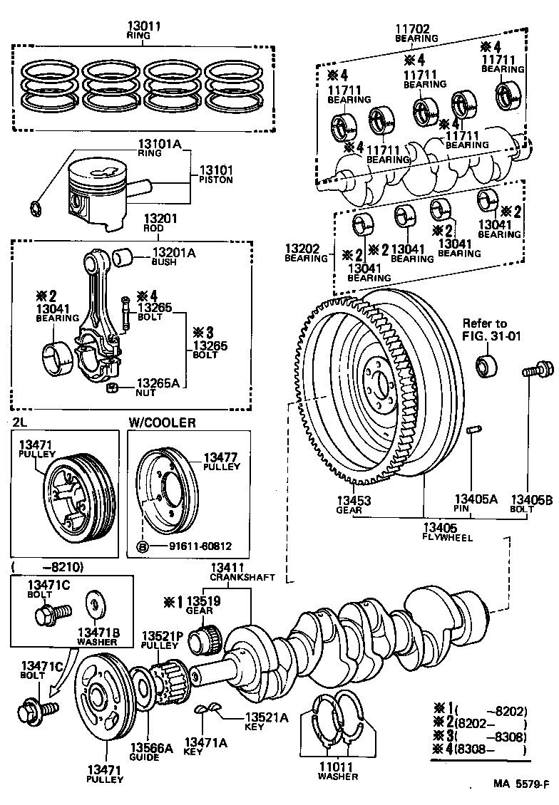 13471-48030 PULLEY, CRANKSHAFT product image